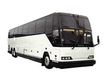 Travel Trackers 56 passenger sight seeing bus